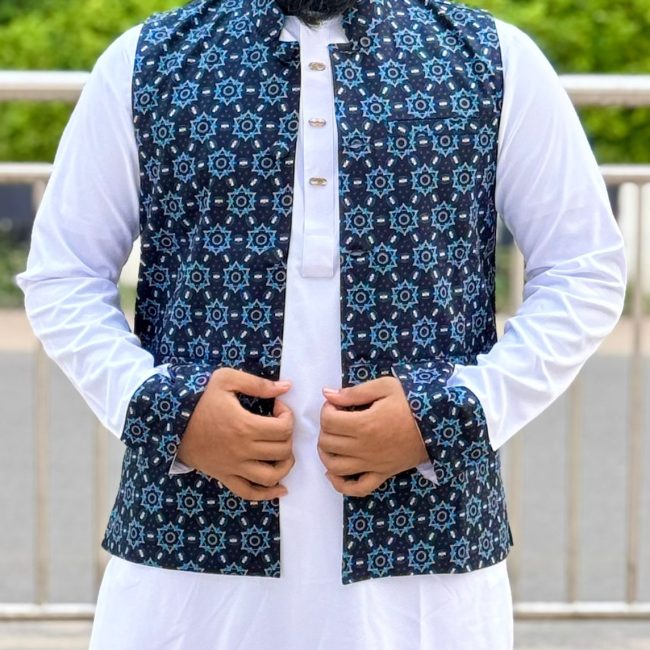 Premium Print Koti~Panjabi Set(3 Color)