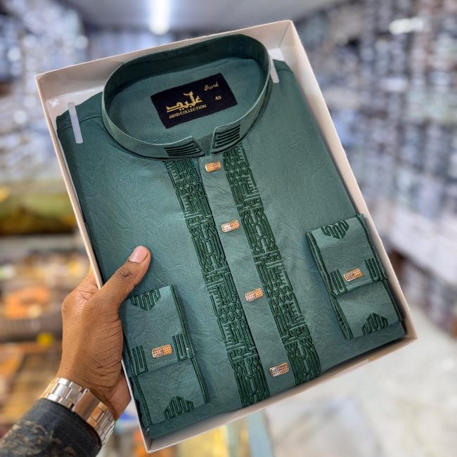 Premium Embroidery Panjabi(4 Color)
